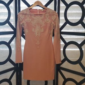 Gianni Bini "Reese" dress in blush